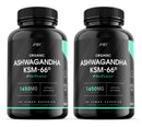 Organic Ashwagandha KSM-66® 1650mg - 5% Withanolides - Made with BioPerine® - Most Bioavailable Full-Spectrum Root Extract - Not Tablets or Powder - 180 Vegan Capsules
