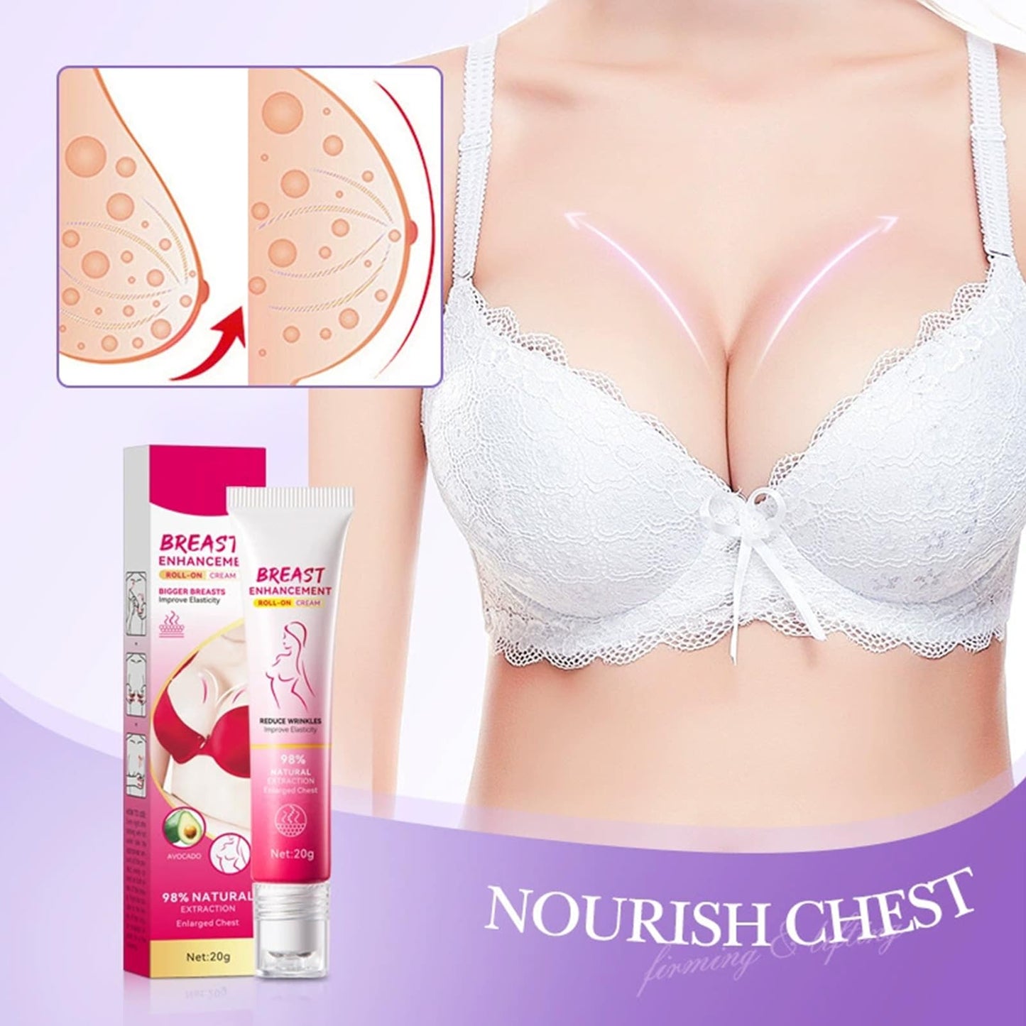 Breast Firming Roll-On Cream