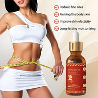 Glow Essence Magic Body Oil Firming for Women Men, Glow Remedy Magic Oil for Skin, Deep Nourishing and Firming Body for Arms and Chest, Use After Bath,with Skin Scraper (30ml*2)