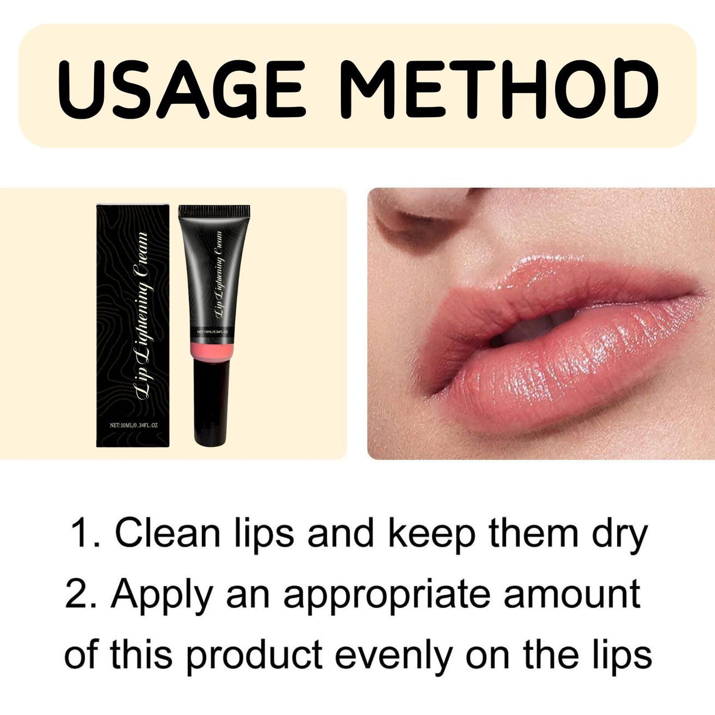 SHEBEEDO Lip Lightening Balm for Dark Lips,Brightening Balm for Smokers & Non-Smokers,Fade-Lip-Discoloration,Advanced Lightening Formula Visible Results Deep Moisturizing Highlighter(2Pcs)