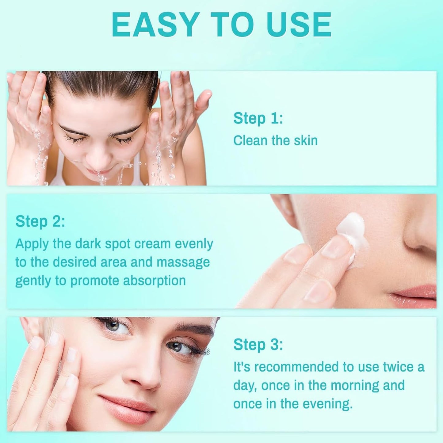 2PCS Dark Spot Remover, Dark Spot Remover For Face, Dark Spot Corrector, Age Spot Remover For Face, Pigmentation Removal Cream Prevent Forming Dark Spots, Fade Spots, Improve Skin Tone (30G*2)