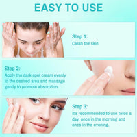 2PCS Dark Spot Remover, Dark Spot Remover For Face, Dark Spot Corrector, Age Spot Remover For Face, Pigmentation Removal Cream Prevent Forming Dark Spots, Fade Spots, Improve Skin Tone (30G*2)
