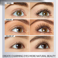 QinZiEn B-ubble Mascara, Water Proof Ma-scara in Black, fibre lash mas-cara black,Ma-scara Black Volume and Length,Sepa-rated Lashes Smudge-Proof and Clump-Proof,Sensitive M-ascara,Long Lash Mascara B-lack
