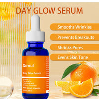 IZBEAUVO Korean Skin Care 20% Vitamin C Serum with Hyaluronic Acid & CE Ferulic Acid – Anti-Aging Face Serum for Glowing Skin, Reduce Wrinkles & Dark Spots, 1 Fl Oz