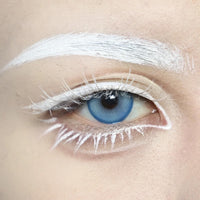 RUICHING White Eyebrow Gel, Brow Pomade, Brow Dye with Brush, Christmas Makeup Waterproof Long Lasting Tinted Brow Gel, Smudge-Proof Sweat Resistant Brow Cream