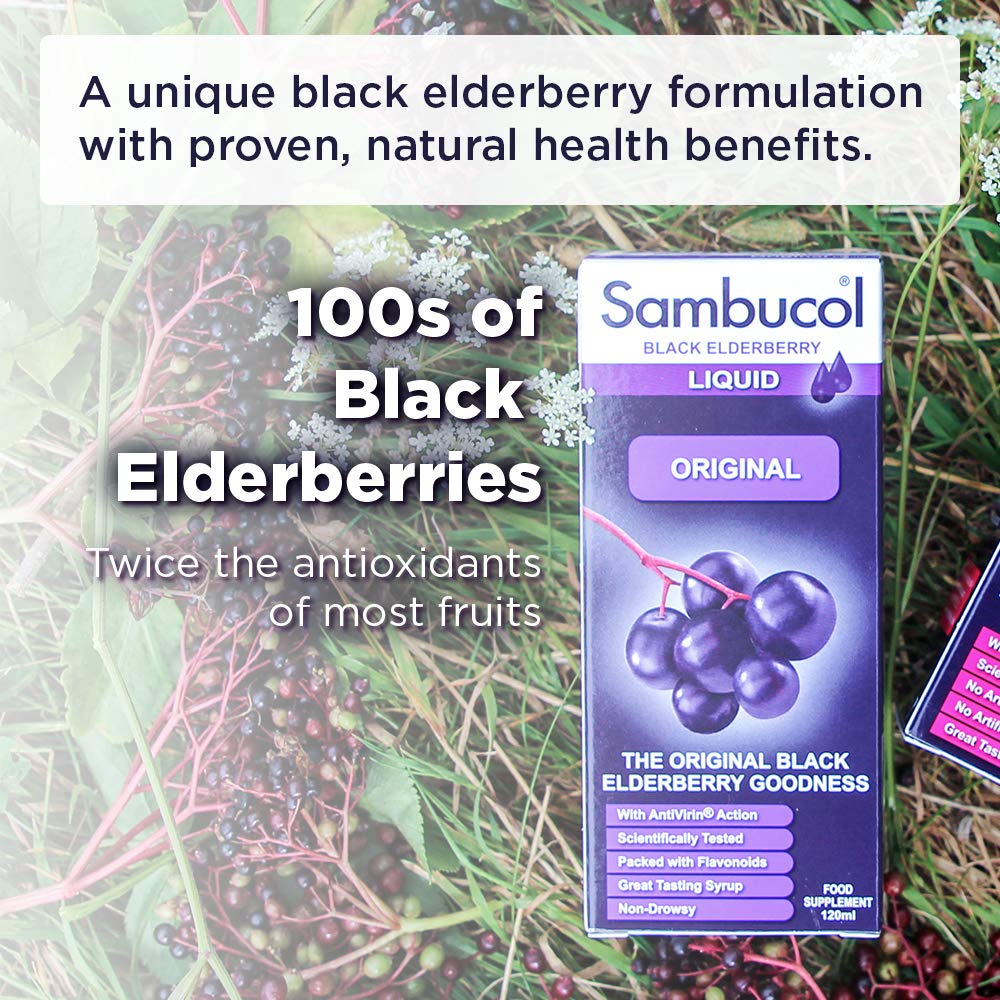 Sambucol Black Elderberry Original Liquid, 1 kg