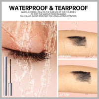 Brown Mascara for Older Women 60 Plus,Telescopic Mascara Volume and Length for older women,Tubing lash mascara for mature ladies Waterproof Lasting Smudge-proof,For Sensitive Eyes & Aging Lashes