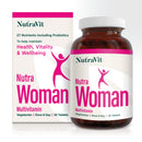 NUTRAWOMAN - Womens Multivitamins | Womens Vitamins - 30 Tablets - 27 Vitamins & Minerals - Daily Multivitamin for Energy & Health - with Probiotics, Biotin, Folic Acid & Methyl B12 - NutraVit