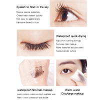 Generic 4D Silk Fiber Mascara Waterproof, Black Volume and Length Waterproof Mascara with False Lash Effect, Long Lasting Fibre, Smudge Proof (01#Black)