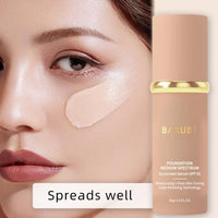 SONGQEE 4 In 1 Foundation Liquid, Hydrating Medium Full Coverage Concealer with Spf 50+, Bio Foundation Light, Color Correcting Primer, Natural Face Base Tone Makeup, Longwearing & Waterproof