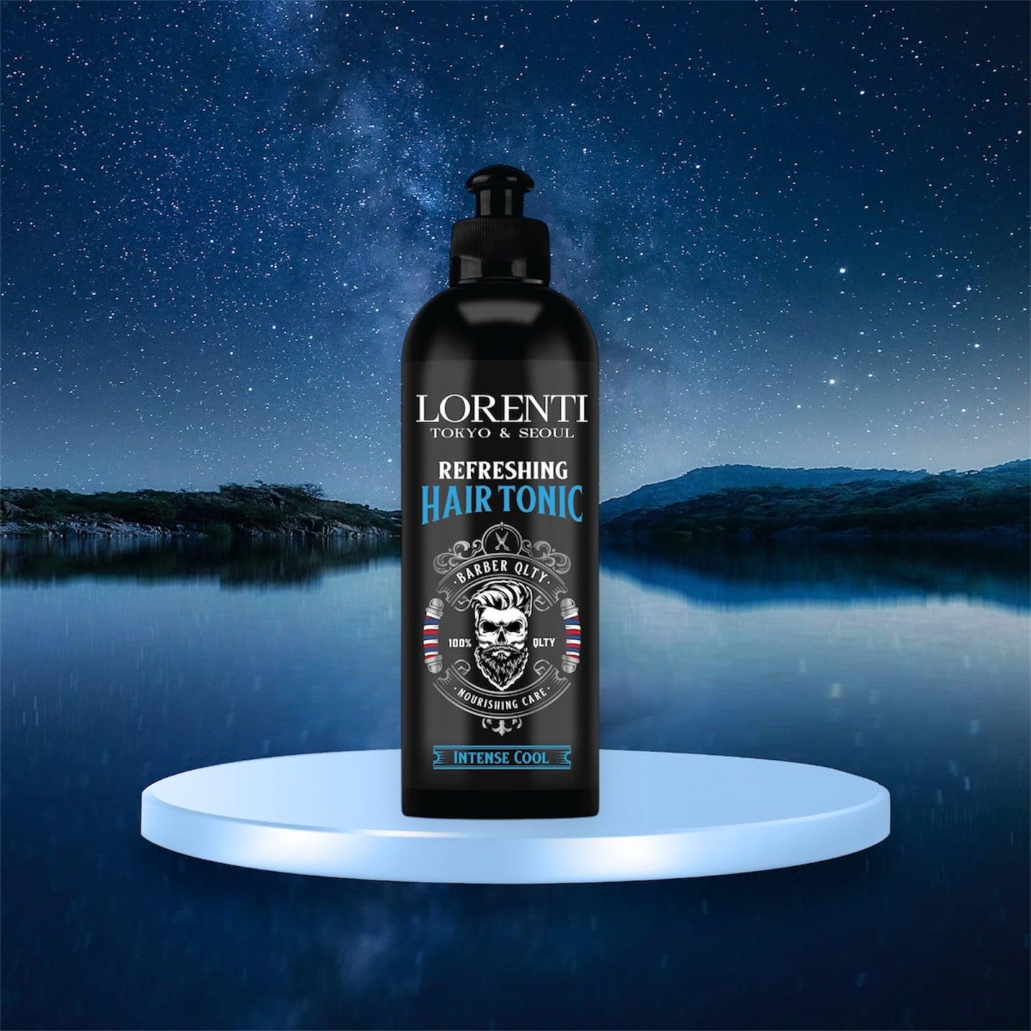 Lorenti Hair Tonic Menthol Refreshment | Revitalizing and Mint Nourishing Unisex Scalp Care 200 ml