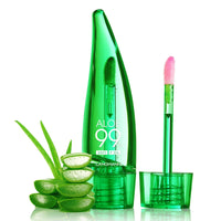 HERBINSOLS Aloe Vera Lip Oils - Color Changing Aloe Vera Lip Balm - Long Lasting Hydrating Moisturizing Lip Care Stick - Pink Clear Lip Gloss Serum - Light Texture Non-Sticky Lip Tint Oil For Women