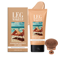 Generic Miracle De Paris Body Coverage Perfector, Leg Makeup Waterproof, Tattoo Cover Up Cream, All Over Complexion Perfector With Body Makeup Brush (Light Brown#02)