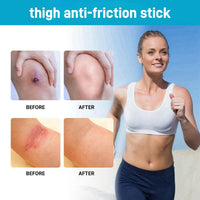 Anti-Chafe Stick,Useful Anti-Chafing Cream,Anti Friction Stick,Anti-Chafe Balm,Thigh Anti-Chafe Stick,Thigh Rubbing Balm,Anti-Chafing Gel,Glide Anti-Chafing Stick,Running Chafe Stick for Heel