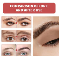 QinZiEn Eyebrow Pencil with Eyebrow Gel,2-In-1 Eyeb/row Pen and Brow Brush,Black Eyeb/row Pencil,Waterproof Eyebro/w Pen/cil,Eyebr/ow Filler,Long Lasting Brow P/en,Eyebr/ow Pe/n for Beginners(Black)