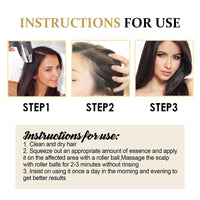 SingHao Hair Growth Roll-On Massage Essence,H/air G/rowth Serum,Roller Ball Ha/ir Care Oil,Scalp Roller,Ha/ir Treatment for Hai/r Lo/ss,Hai/r Growth Anti-Hair Lo/ss,H/air Loss Oil,Hair O/il Growth