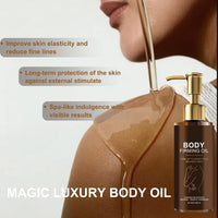 2PCS Magic Body Firming Oil,Magic Luxury Body Oil with Vitamin E,Glow Remedy Oil Skin Tightening for Women,Hydrating Massage Oils for Wrinkles Fine Lines,Collagen Lifting Body Oil for Smooth Nourishes