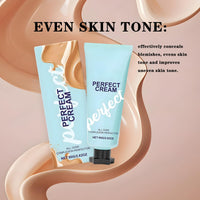 INBOLM Body Coverage Perfector 2 Pcs Body Foundation 80g All Over Complexion Perfector,Perfect Cream Skin Tint Suitable for Face,Legs and Other Parts of the Body