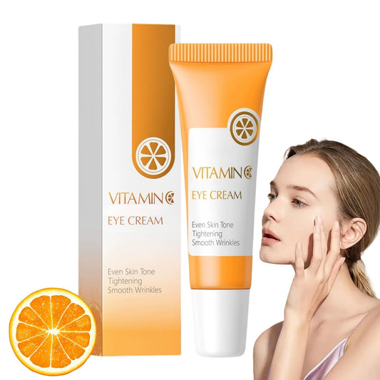 Jinjiar Vitamin C Eye Cream Stick,Vitamin C Eye Serum,Eye Bags Remover Women,Eye Cream for Dark Circles and Puffy Eyes,Under E-ye Cream,E-ye Cream Anti Aging,Firming Eye Cr-eam,Ey-e Bags Remover,Men Cre-am
