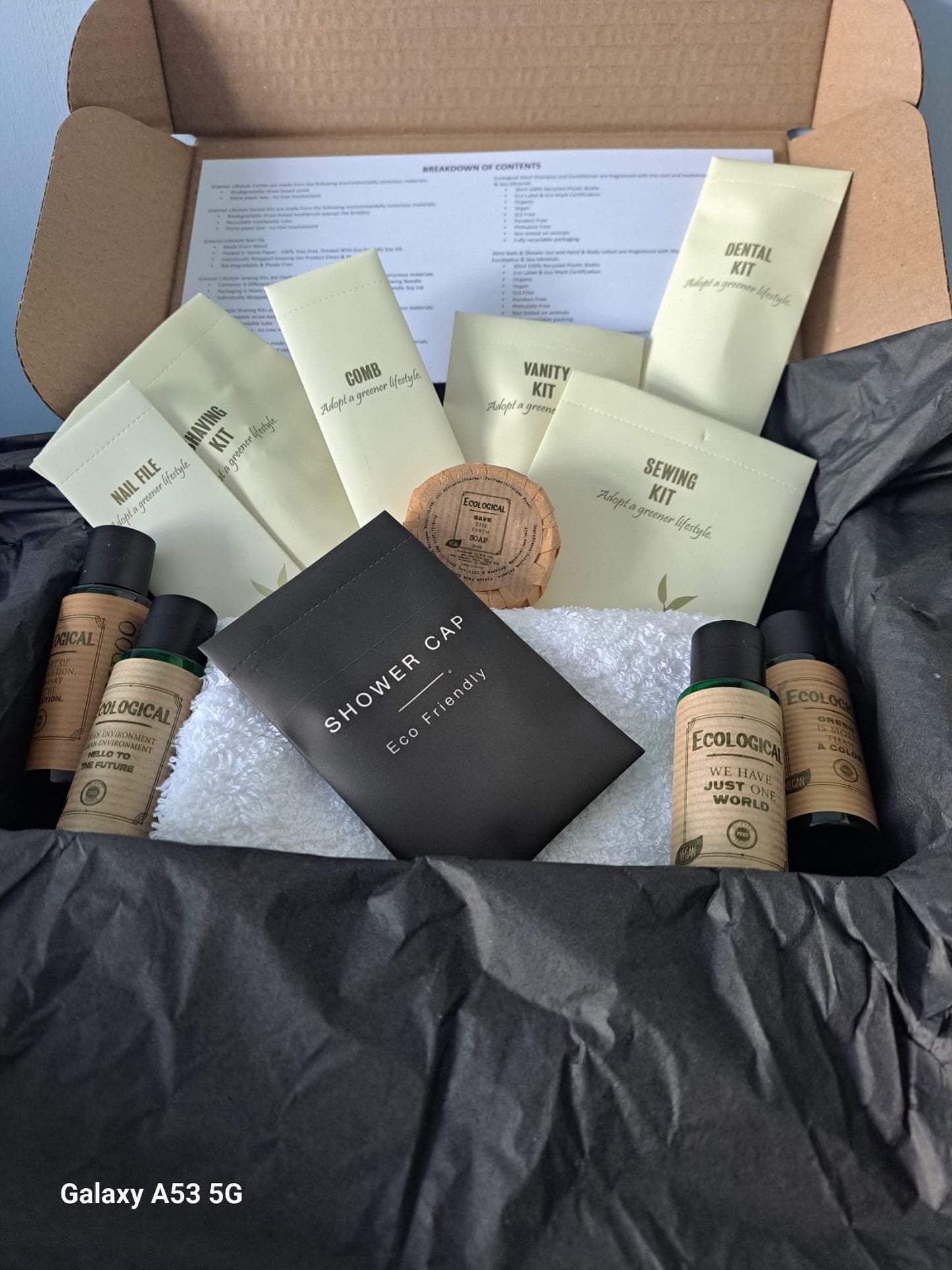 Generic Ecological Travel Essential Kit