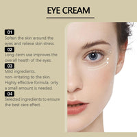 SingHao Snail Peptide Eye Cream Stick,Anti-Aging E/ye C/ream for Puffiness,Collagen Anti Wrinkle Ey/e Balm S/tick,Ey/e Serum Stick for Eye Bags,Under Ey/e Cream,Anti Wrinkle E/ye Cream,Eye Bag Balm for Woman
