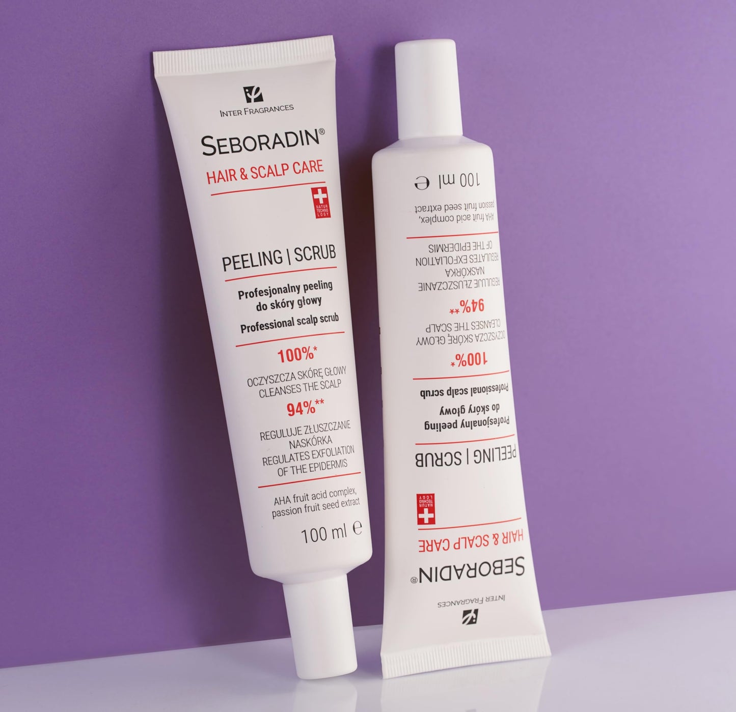 SEBORADIN Seboradin Enzyme Scalp Scrub Peeling Exfoliator With AHA Exfoliating Treatment Gentle Cleaning Sebum Regulation Renewal Treatment With Natural Ingredients 100 ml