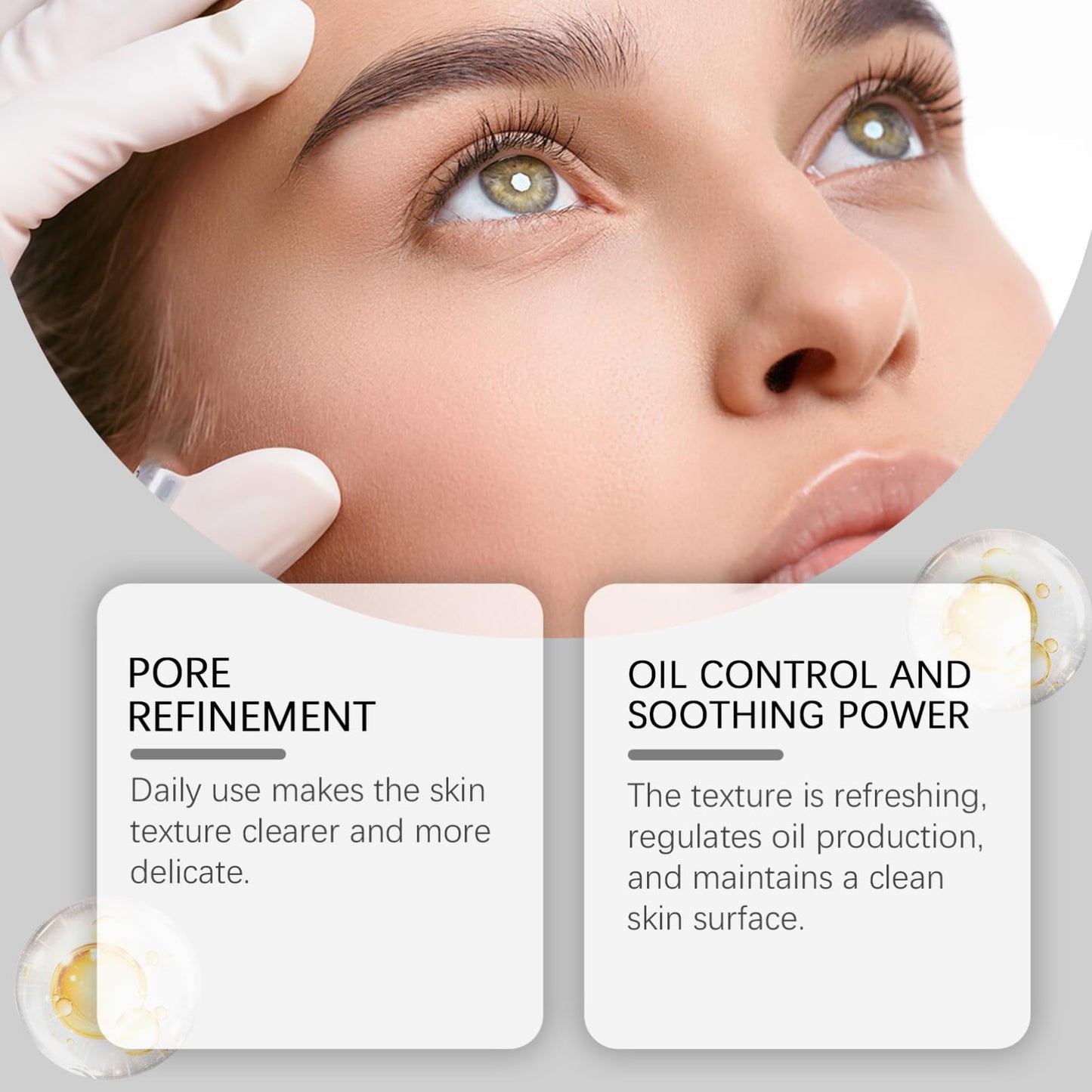 Cureluxe Minimizing Pores & Sebums Face Serum - Oil Control & Dark Spots Minimising Essence - Spicule Calm 1000 Pore-Refine + Heartleaf Extract, Deeply Purifies Pores, Relieve Irritation and Discomfort 30ml