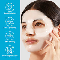 Lxitian Collagen Face Masks Skincare, Collagen Mask with Hyaluronic Acid,Hydrogel Collagen Mask Overnight Face Mask,Real Deep Hydrating Face Mask,Pore Minimizing,Firming Anti Wrinkle Aging Lifting,Deep Repair