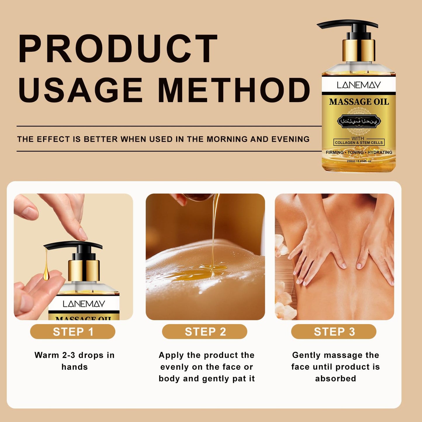 MrCuvaryas Collagen Body Oil