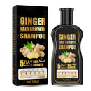 Ginger Shampoo, Ginger Hair Growth Shampoo, Anti Hair Loss Shampoo, Natural Organic Ginger Shampoo Promotes Hair Growth, Anti-dandruff & Anti-itching Ginger Shampoo for Hair Loss Women Men (1pcs)
