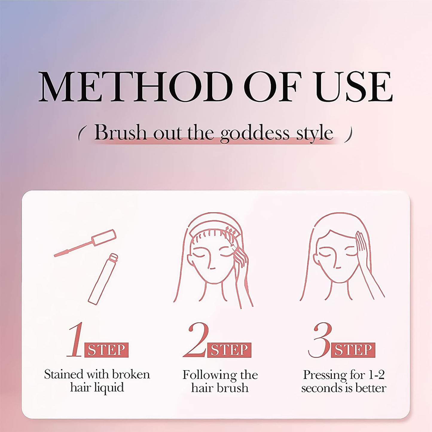 Coloroom Hair Wax Stick Women's - 15ml Slick Back Hair Stick for Flyaways - Not-Greasy & Moisturizing Hairs Gel Women's Styling Wax Sticks Hairs Mascara