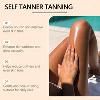 Fankayi Sunless Tanning Pi/Lls,Safe & Long-Lasting Enhances Natural Tan,Promotes Natural Skin Tone,Nourishing and Moisturizing,Tans Without Sun for a Na/tural Glow,for Face & Body,Gradual Tan Moisturiser