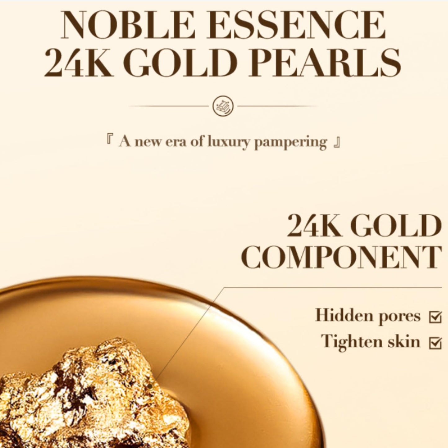 24k Gold Serum For Face Anti Aging-Facial Serum-Skin Glow With 99.99% Pure Gold, Wrinkle Filler, Anti Aging Serum For Face, Skin Brightening, Reduce Fine Lines & Wrinkles, Deep Hydrating-30ml