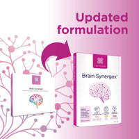healthspan Healthspan Brain Synergex | 28 Day Supply | Brain Health Supplements | Ginkgo Biloba, Neuro-Vitamin Complex, Opti-Omega 3 & Phospholipid Complex