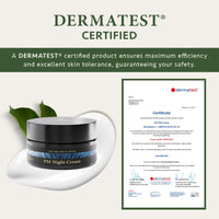Night Cream Ceramide Moisturiser 50ml, Face Cream for Women with Shea Butter Squalane and Aloe Vera for Sensitive and Dry Skin Moisturiser Face Women - Face Care - Face Moisturiser - Satin Naturel