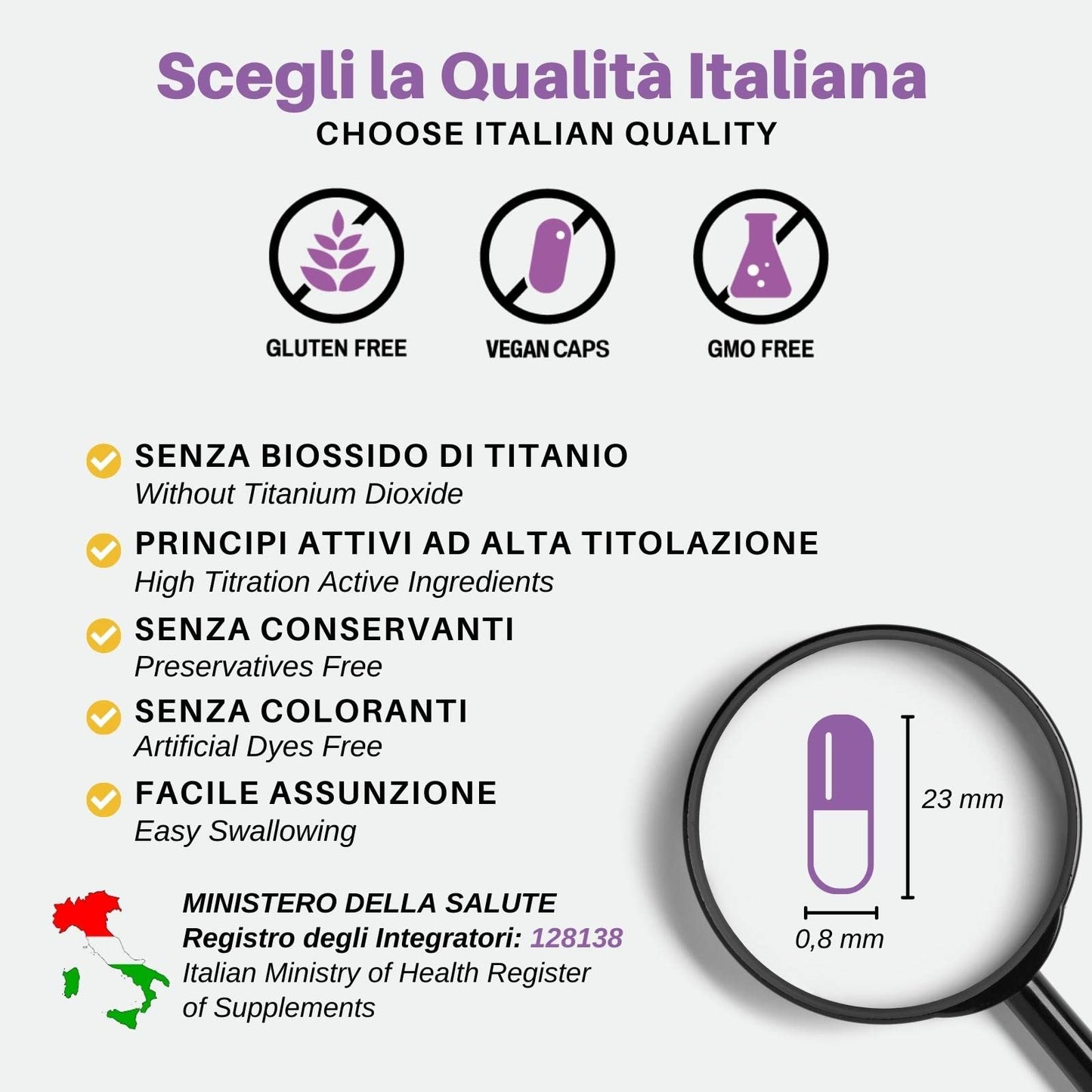 Licofarma Lico Immunil Immune System Support Supplement | Quercetin, Lactoferrin, Zinc, Lycopene | Natural Immune Support | Immune Booster | 30 Vegetables Caps