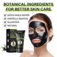 IREV Bamboo Charcoal Peel Off Mask, Blackhead Remover Peel Off Mask Charcoal Face Masks for Deep Cleansing, Blackhead Peel Off Mask for Smooth & Clear Skin Black Peel Off Face Mask Charcoal Face Mask