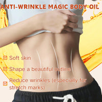 ISBEAUSOLS Magic Body Oil - Magic Firming Body Oil for Women – 100ml Hydrating Body Moisturiser – Natural Magic Oil for Arms, Chest, Thighs & Belly – Lightweight Skin Smoothing Body Care