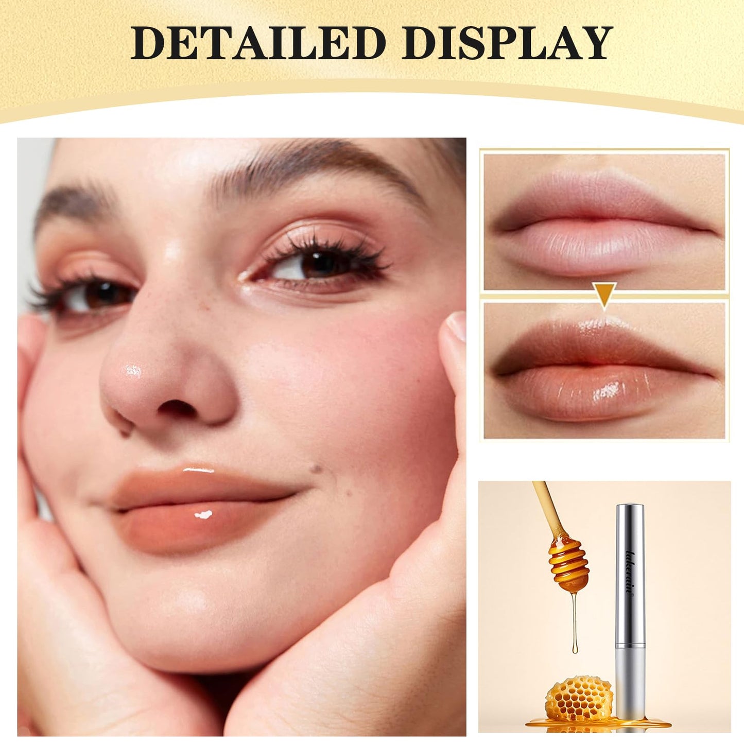 XdealCozyxc Xdealcozyxc Black Honey Lipstick Lip Oil, Moisture Shine Hydrating Lip