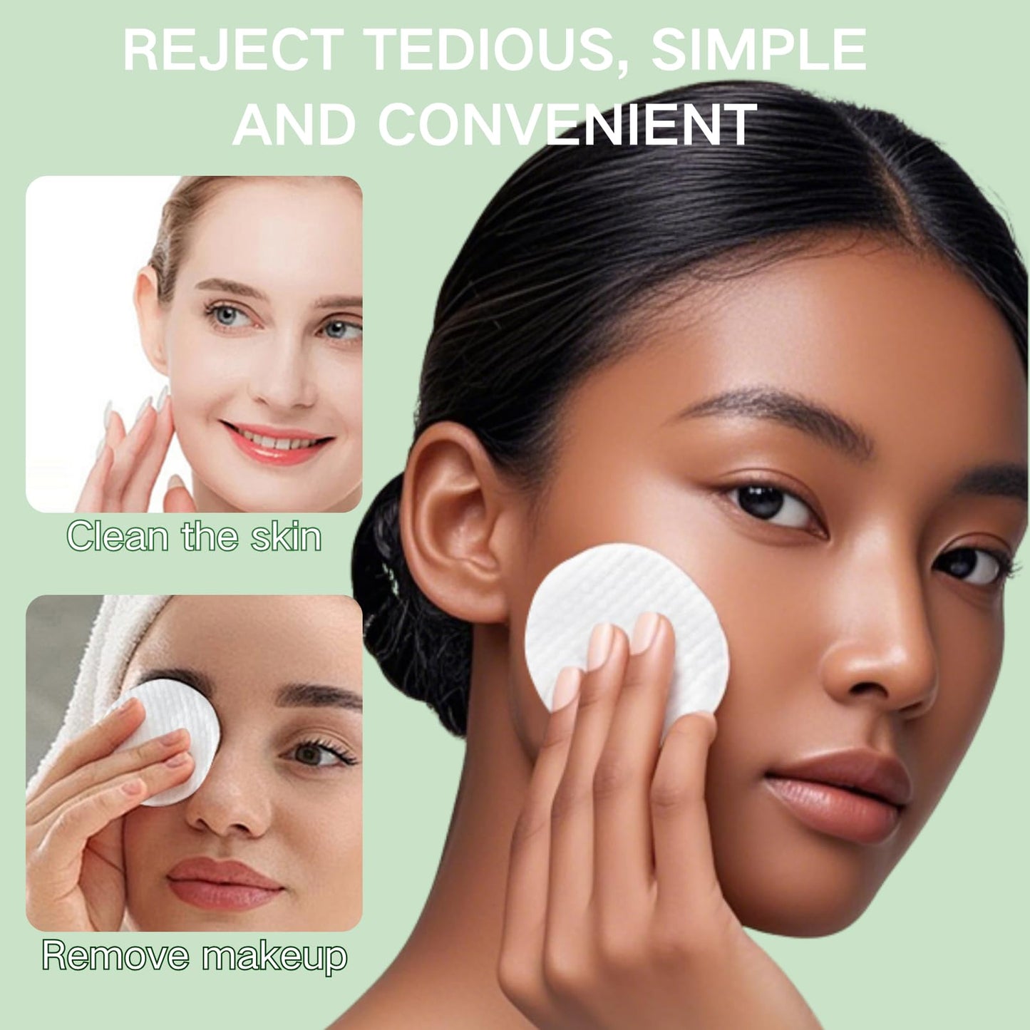 Thalixiry Zero Pores Pads – Exfoliating Face Pads for Deep Cleansing & Smoother Skin – Dual-Textured Gentle Pore Refining Toner Pad for Daily Skincare, Refresh & Delicate Skin 70 Pad