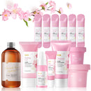Leogony 13pcs Skincare Set for Teenagers Girls Kids, Cherry Blossom Gifts Skin Care Sets & Kits
