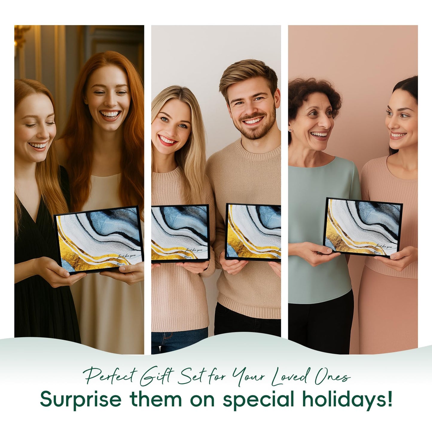 LAIKOU Tea Tree Skincare Set , Anti-Acne Face Care Kit with Cleanser, Toner, Serum, Spot Gel, Cream, Mud Mask & Pimple Patches, Oil Control & Soothing for Teenage Girls, Women & All Skin Types