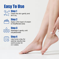ChicNana 60% Urea Cream,Urea Foot Cream,Foot Cream for Cracked Heels and Dry Skin Athletes Foot Cream Cracked Heel Repair Cream Cracked Heel Repair Cream for Feet and Hand 150g