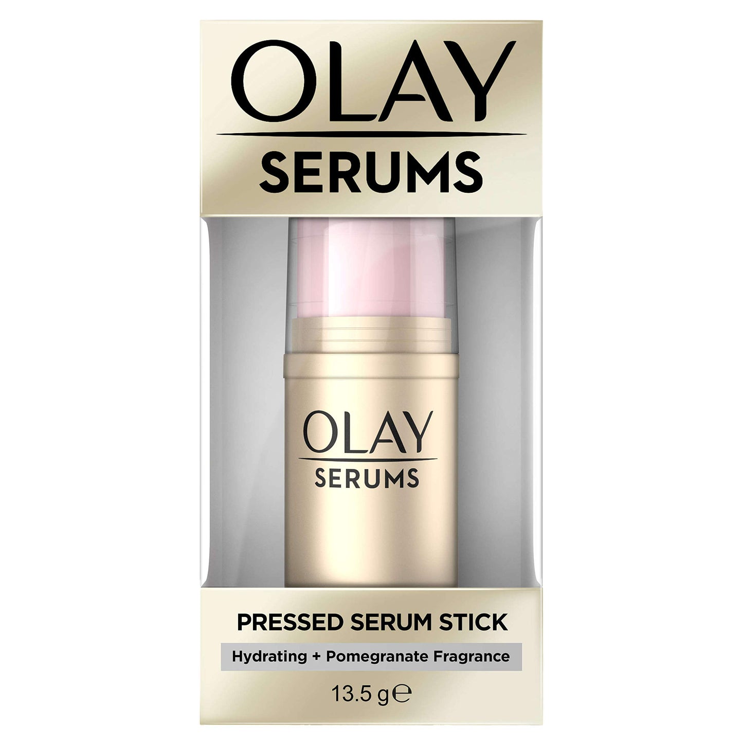 Olay Refreshing Pressed Serum Stick with Pomegranate Fragrance, 13.5 g