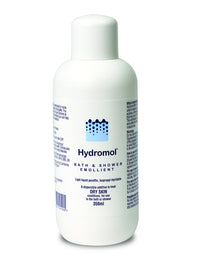 Hydromol Bath and Shower Emollient 350 ml, for the Management of Eczema, Dermatitis, Psoriasis and Other Dry Skin Conditions