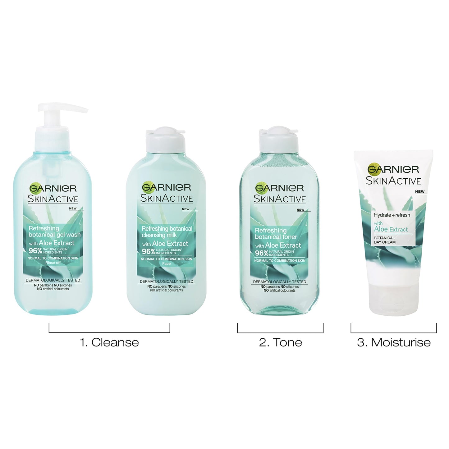 Garnier Natural Aloe Extract Cleansing Milk 200ml