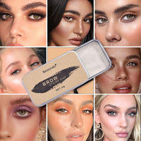 Brows Soap Kit, Shefave Brows Styling Soap,Long Lasting Eyebrows Styling Wax, Smudge Proof Eyebrow Styling Pomade for Natural Brows Shaping Defining, 20 g (Pack of 1)
