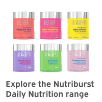 Nutriburst Optimum C - Liposomal Vitamin C (250mg) - Energy & Immune System Support - Orange Flavour - 60 Gummies 1 Month Supply - Suitable for Vegans