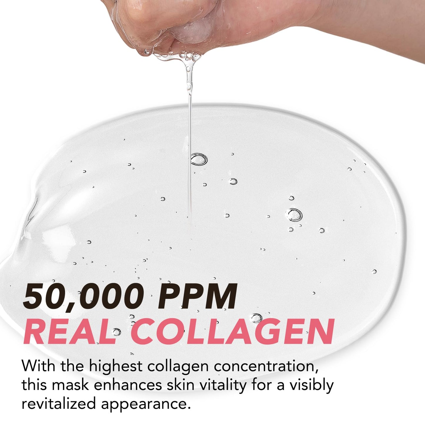 PLOBRT Collagen Face Mask, 4 Pack Collagen Mask, Hydrating Overnight Hydrogel Mask, Real Deep Hydration Collagen Face Masks, Elasticity Improvement