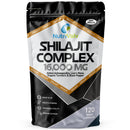 Shilajit Complex 16,000mg Capsules | 120 Days Supply | 60% Fulvic Acid | Added Ashwagandha, Lions Mane, Turmeric and Black Pepper | High Strength Himalayan Shilajit